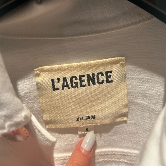 L'agence white denim jacket - Picture 2 of 2